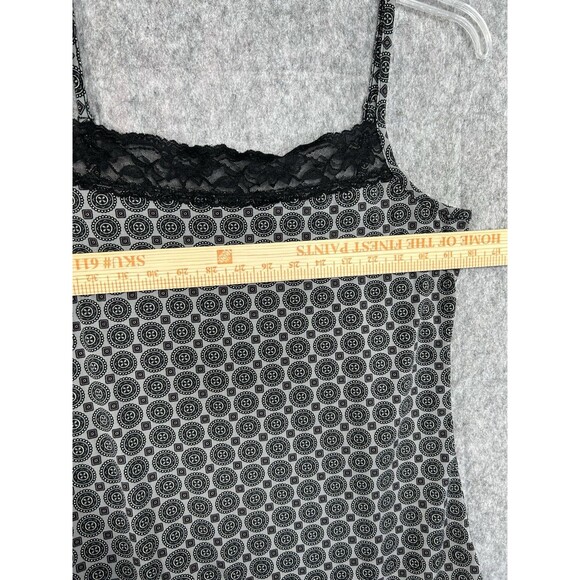 Maurices Women's Large Black Lace Trim Cami Tank - Picture 7 of 9